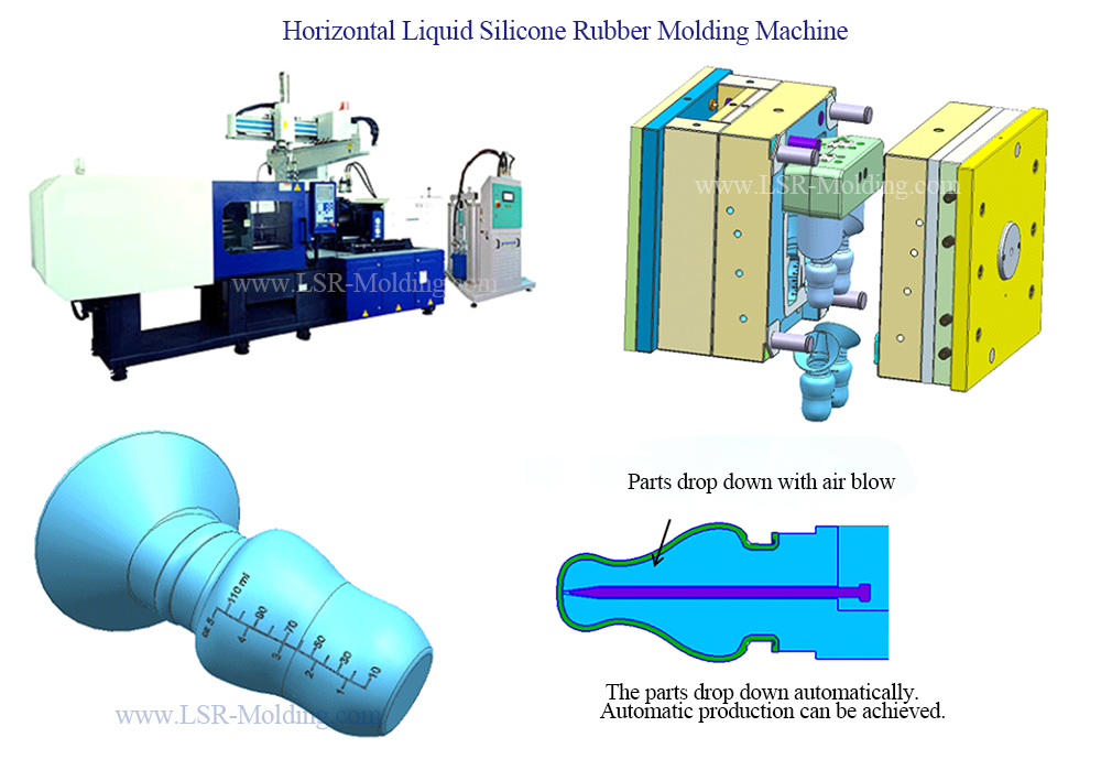 Horizontal Liquid Silicone Rubber Machine