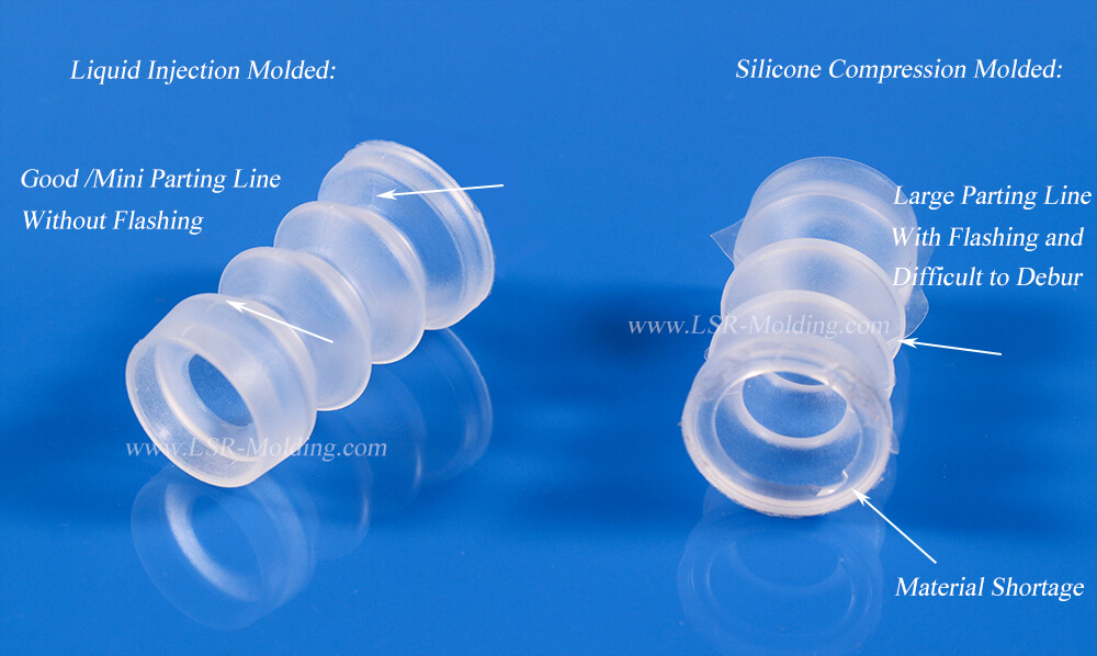 Liquid Silicone Bellows LSR Expansion Joint Liquid Silicone Rubber